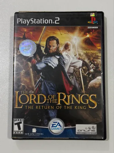 Jogo Senhor dos Anéis O Retorno do Rei Para PS2