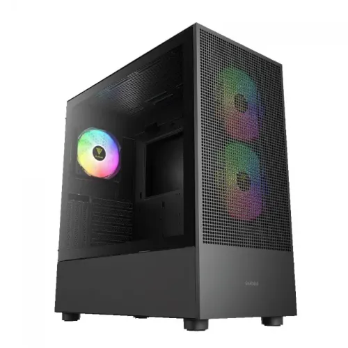 Gabinete Gamer Gamdias Talos E3 Mesh Elite Black Com 3 Fans ARGB - WZetta