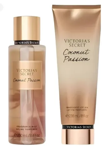 Kit victoria secrets coconut creme hidratante e body splash original - VICTORIA'S SECRET