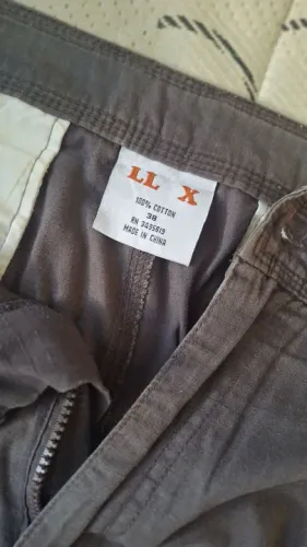 Calça de sarja masculina 