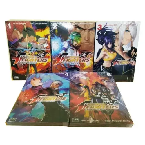 PACOTE THE KING OF FIGHTERS: A NEW BEGINNING Nº 01 AO 05