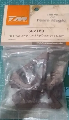 Team Magic G4 Front Lower Arm Up/Down Stop Moutnt