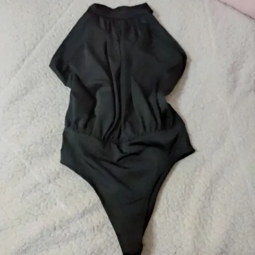 Body preto básico golinha
