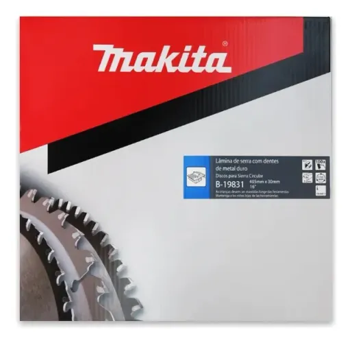 Disco De Serra Para Aluminio 405x30mm 100d B-19831 Makita Nf Preto Adicionar aos favoritos