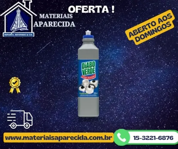 Limpa Aluminio Diabo Verde 500ml