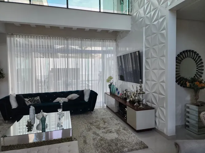 Ponta Negra 1. Mansão 862m2, 4 suites, piscina, academia, escritorio, Cinema, área gourmet