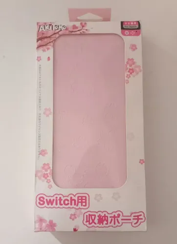 CAPA PARA NINTENDO SWITCH SAKURA ROSA NOVO