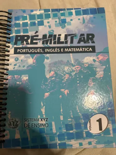 Apostila XYZ Pré militar Colégio naval e Epcar Português inglês e matemática
