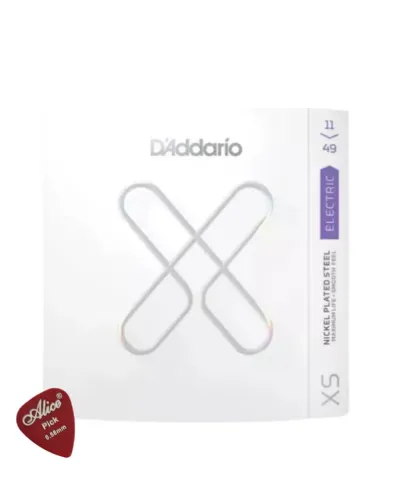 Encordoamento Guitarra Elétrica Daddario Xse1149 .011 A .049 + Palheta Brinde