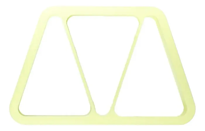 Cortador De Brownie Fatia Bluestar Por Ana Brownie Cor Fatia Amarelo