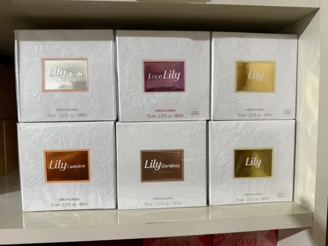 Perfume  Lily  75ml O Boticário (cada)