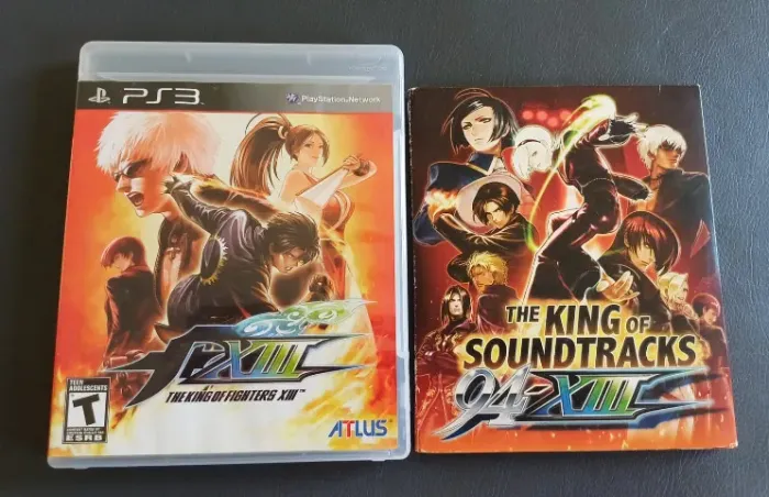 Jogo PS3 - The King of Fighters XIII + trilha sonora