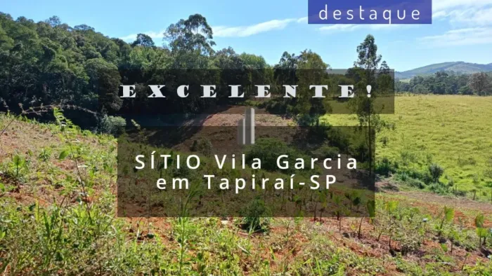 SÍTIO EM VILA GARCIA TAPIRAÍ SP VENDA