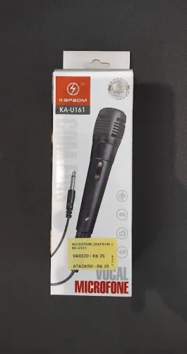 Microfone com fio Kapbom KA-U161