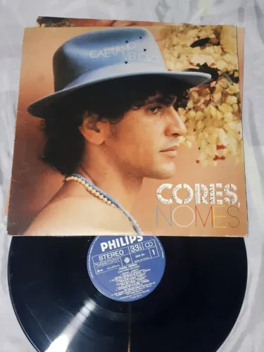 LP VINIL - CAETANO VELOSO - CORES, NOMES