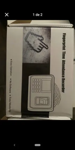 Relogio de ponto biometrico