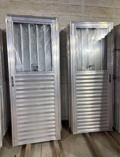 Direto da fábrica! Portas de alumínio com grade