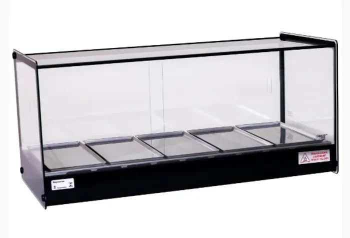 Estufa Vitrine Para Salgados 5 Bandejas. (Ezequiel)