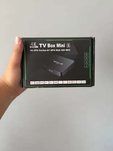 [Novo] Conversor Aparelho Tv Box Transforme Sua Tv Em Smart 4k Netflix Youtube Wifi Pro 5g