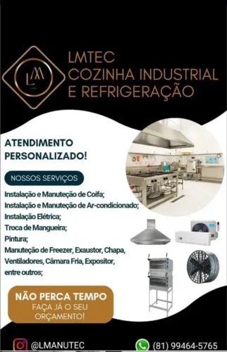 Limpeza de coifa