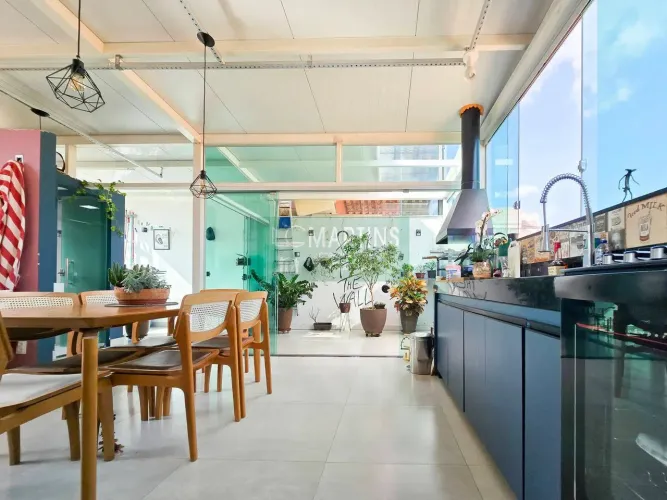 Linda Cobertura 3 Quartos com Terraço Gourmet  Conforto e Estilo!