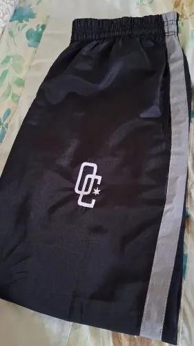 Calça Overcome preto com detalhe cinza