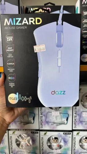 Mouse Gamer Mizard Dazz 12000 DPI RGB