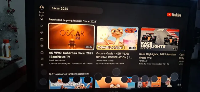 250 somente hoje!TV LCD com aparelho conversor digital e Chrome Cast 