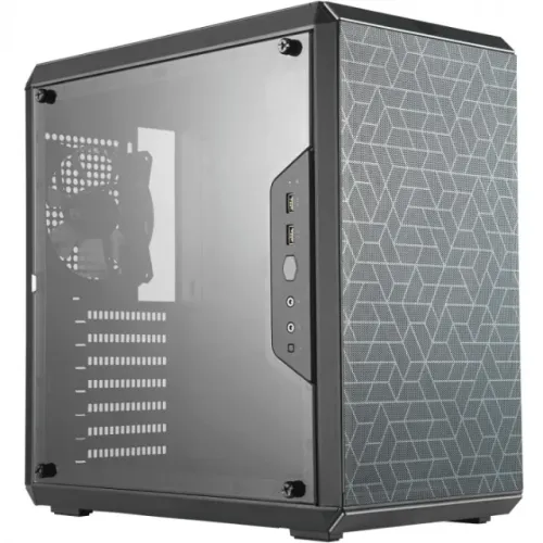 Gabinete Gamer Cooler Master Masterbox Q500L *Com 1 Fan Sem Led* - ATX, Micro-ATX - WZetta