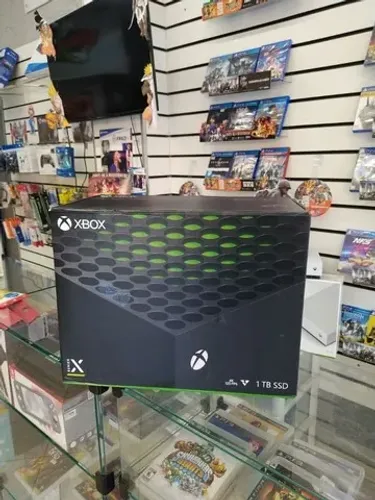 Console Xbox Series X - 1Tb - novo - aceito seu usado