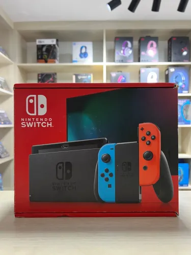 Nintendo Switch V2 32gb (Neon) - Até 12x sem juros, Loja Física