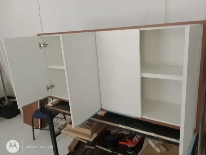 Armário aéreo de 1,80 com 4 portas 