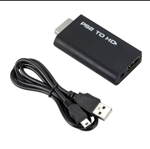 Conversor PS2 para HDMI - Saída de Alta Definição