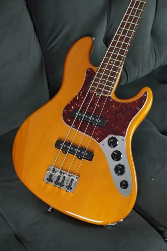 Contrabaixo Fender EUA deluxe natural