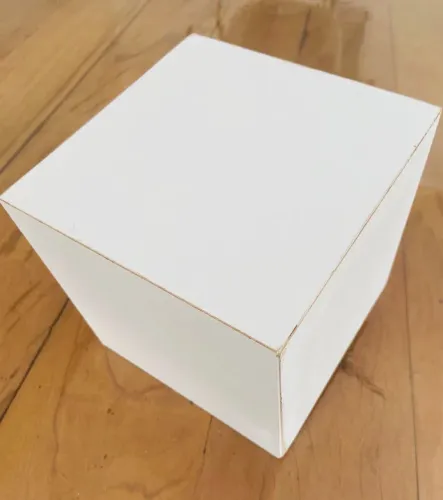 Cubo MDF Branco 15x15x15 - Decoração e Personalização