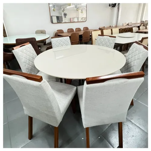 Mesa de Jantar de madeira pronta entrega  
