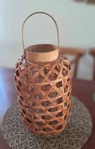 Lanterna rattan camicado 