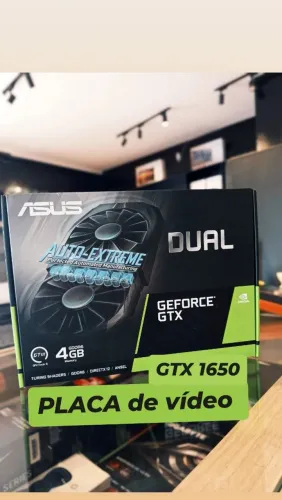 Placa de Vídeo ASUS Dual GeForce GTX 1650 4GB