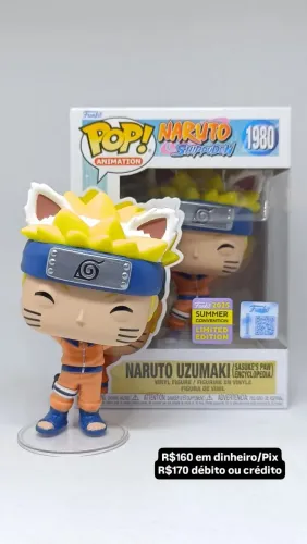 Funko Pop Naruto Uzumaki - Sasuke's Paw