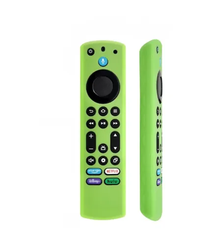 Capa De Silicone P/ Controle Amazon Fire Stick Tv 4k Max Vd Verde