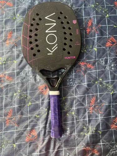 Raquete Beach Tennis Kona Hunter Carbono 3K Extra Soft