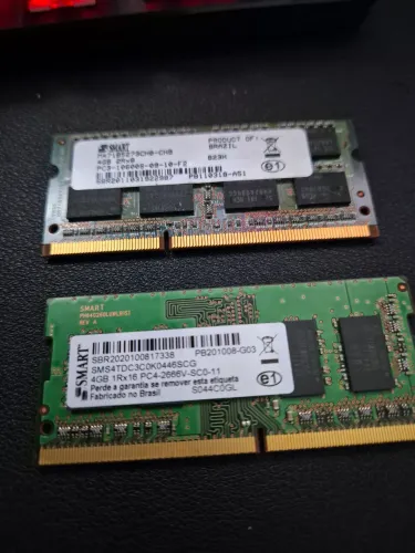 Kit Memória RAM 8GB (2x4GB) DDR3 para Notebook e MacBook