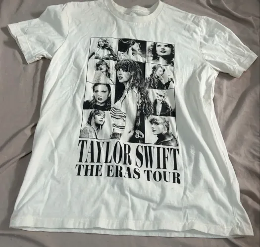 Camiseta bege The Eras Tour original 