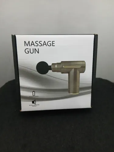 MASSAGEADOR PORTÁTIL PISTOLA BATERIA RECARREGÁVEL.  * NOVO *