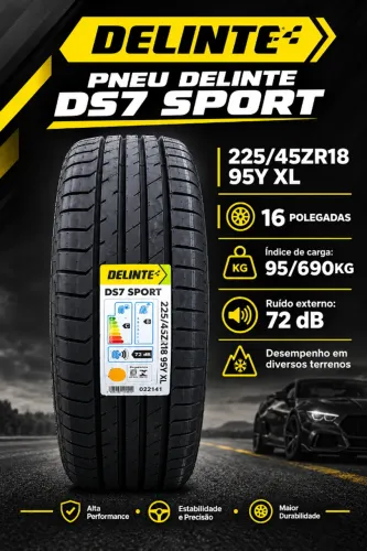 Pneu 225/45R18 Delinte DS7 Sport 95W (BMW X1, Sonata, Optima, Cooper)