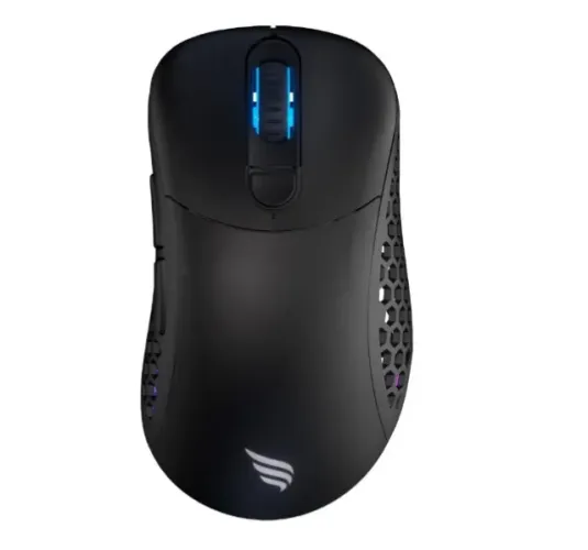 Mouse Gamer Sem Fio Fallen Morcego RGB, 6400 DPI, 6 Botões, Wireless, Preto 