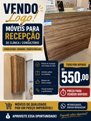 Kit completo para recepção