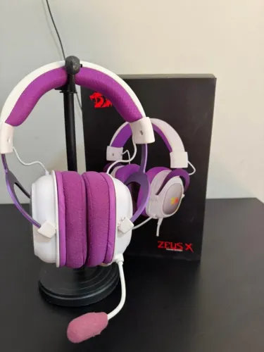 Headset Redragon Zeus X Soda Pop USB 7.1 RGB