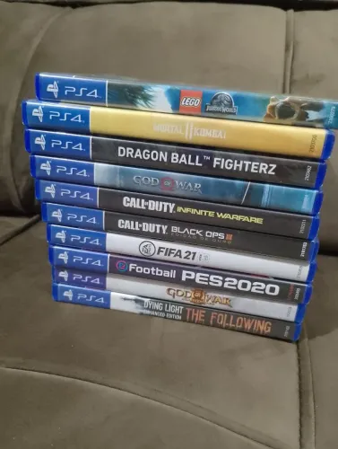 Jogos ps4 valores na descrição