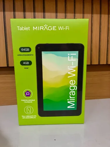 Tablet Mirage 7 Polegadas 64GB 4GB RAM Android Wi-Fi - Produto Novo